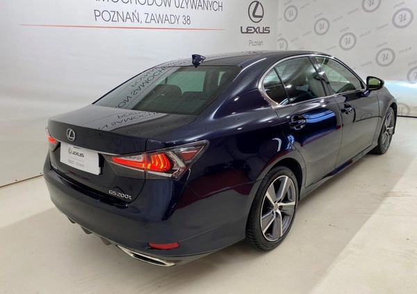 Lexus GS cena 119900 przebieg: 108039, rok produkcji 2017 z Poznań małe 277